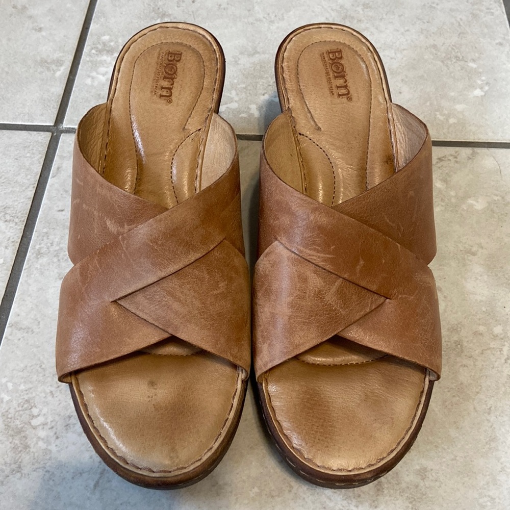 BORN brand purchased from Dillard's